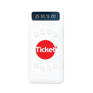 Carregador Power Bank Branco - Ticket