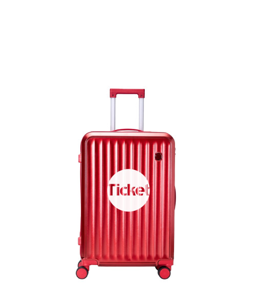 Mala de Viagem Vermelha - Ticket
