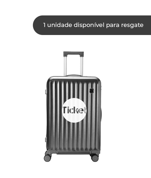 Mala de Viagem Vermelha - Ticket [ESGOTADO]